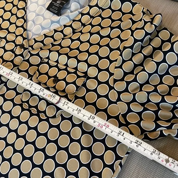 🎁Women's George Top, 3/4 sleeve, SZ 16W - Picture 6 of 8